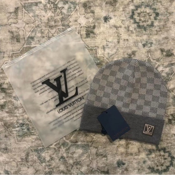 Louis Vuitton Other - Louis Vuitton Checkered Gray Hat